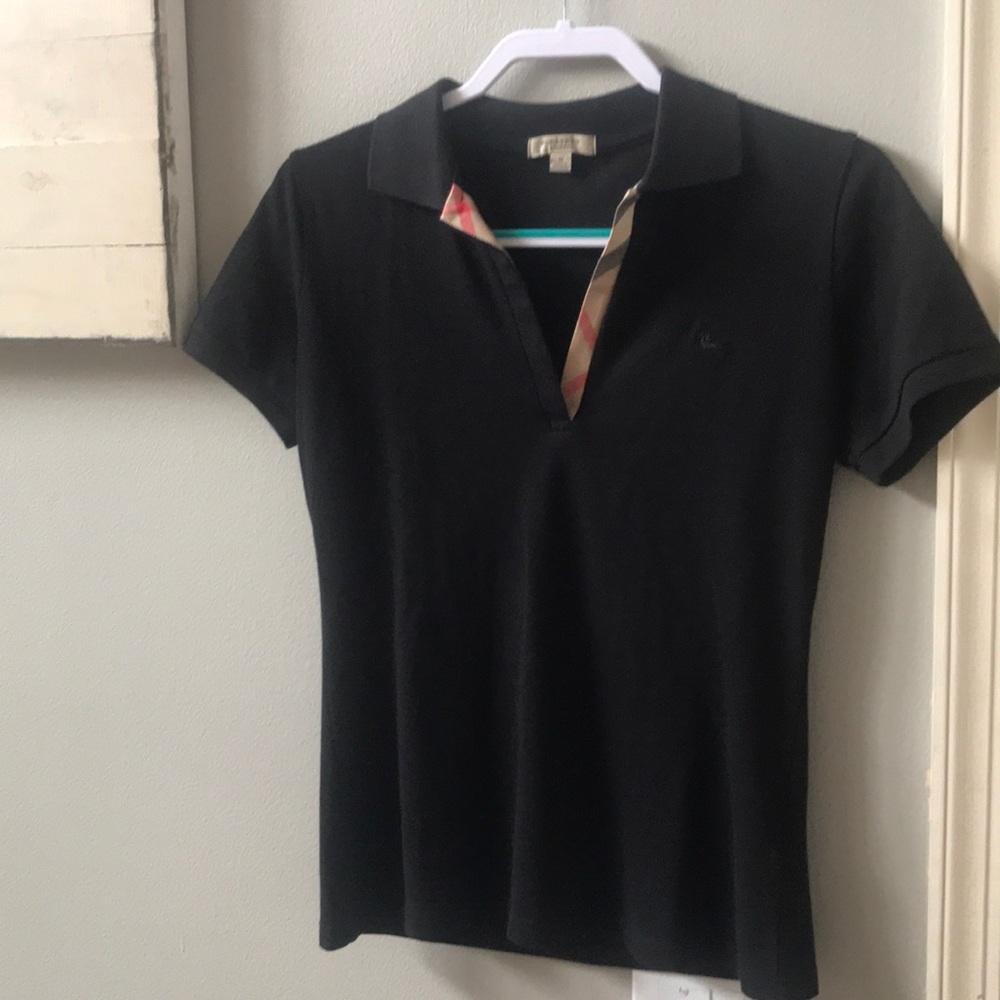🚫SOLD🚫Burberry fitted cotton Brit Polo